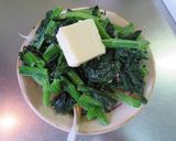 レンジでチン♪ほうれん草のポン酢煮びたし作り方6写真