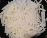 シンプルな大根のひきな炒り作り方2写真