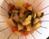 野菜ゴロゴロ豆腐と卵のグラタン♡作り方1写真