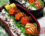 お弁当を華やかに★しましまリンゴ作り方5写真