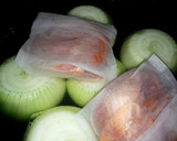 ❀皮も使った丸ごと玉ねぎのスープ❀作り方3写真