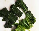 ♡しめじとほうれん草のミルク風味パスタ♡作り方3写真