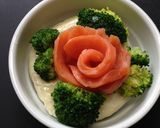サーモンのお花ココットカマン作り方1写真