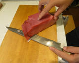 黒マグロの手巻き寿司作り方6写真