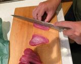 黒マグロの手巻き寿司作り方5写真