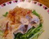 にら＋梅＋薄い豚作り方7写真
