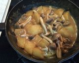 じゃがいもとしめじの味噌バター煮作り方10写真