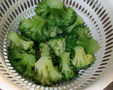 ブロッコリーのからし(わさび)醤油和え作り方1写真
