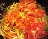 キムチ鍋の素と炊飯器で簡単ビビンバ作り方1写真