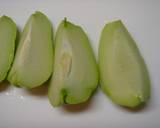 はやとうりの麻婆風。作り方1写真