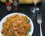 ナポリタンひと味違う昭和レトロ風作り方16写真