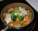 海老とタラの秋野菜アヒージョ作り方6写真