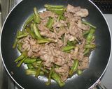 乾燥万願寺唐辛子と豚肉でオイスター炒め作り方8写真