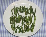 乾燥万願寺唐辛子と豚肉でオイスター炒め作り方3写真