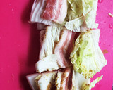 豚肉と白菜のミルフィーユ鍋 簡単作り方1写真