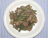 乾燥万願寺唐辛子と豚肉でオイスター炒め作り方9写真