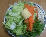 冷蔵庫一掃! 一人鍋作り方3写真