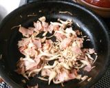 レタスと水菜とキノコのサラダです。作り方2写真