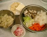 あったか具だくさん味噌汁♡甘糀入り作り方1写真
