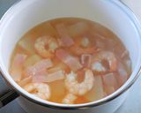 かぶと海老のコンソメスープ煮作り方6写真