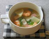 かぶと海老のコンソメスープ煮作り方8写真