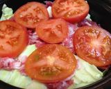 豚小間切れ肉のミルフィーユ仕立て作り方3写真