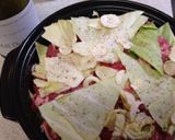 豚小間切れ肉のミルフィーユ仕立て作り方4写真