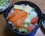 冷蔵庫一掃! 一人鍋作り方5写真