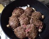 きのこの煮込みハンバーグ作り方5写真