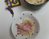お吸い物の素で簡単うどん♡作り方2写真