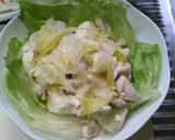 居酒屋☆蒸し鶏と豆腐のサラダ作り方4写真