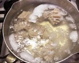 ミノの湯引き作り方1写真
