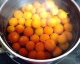 プチトマトの柚子はちみつ漬け（マリネ？）作り方1写真