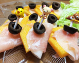 柿と大根と生ハムのアンティパスト作り方5写真