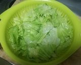 丸ごと1玉!レタスのカレー炒め作り方1写真