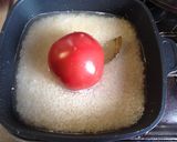 丸ごとトマトごはん(バジルチーズ味）作り方1写真