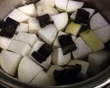 甘糀de大根,豚バラ肉,蒟蒻煮♪作り方2写真