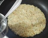大人おつまみ☆ライスピザ作り方2写真