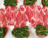 豚肉の春菊巻き オイスターソース煮作り方2写真