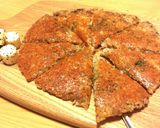 大人おつまみ☆ライスピザ作り方5写真