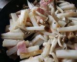 長芋ベーコンココットカマン　ゆず胡椒風味作り方2写真