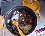 ストウブで牛肉のトマト煮込み作り方1写真