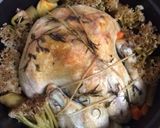 ストウブで鳥の丸焼き ローストチキン作り方14写真