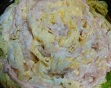 白菜と豚肉の薔薇咲きミルフィーユ作り方3写真