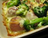紅じゃがとブロッコリーのチーズ焼作り方3写真