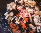 具だくさん!ひじきと豚肉の炊き込みご飯♪作り方4写真