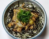 美味～♪ 秋刀魚のごまだれ漬け丼作り方4写真