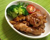 ぷりぷり照焼きチキン☆蜂蜜とお醤油だけ‼作り方7写真