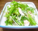 とっても簡単！水菜の中華風サラダ♪作り方2写真