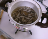 和食に！ まぐろ 椎茸の 簡単 お吸い物作り方3写真